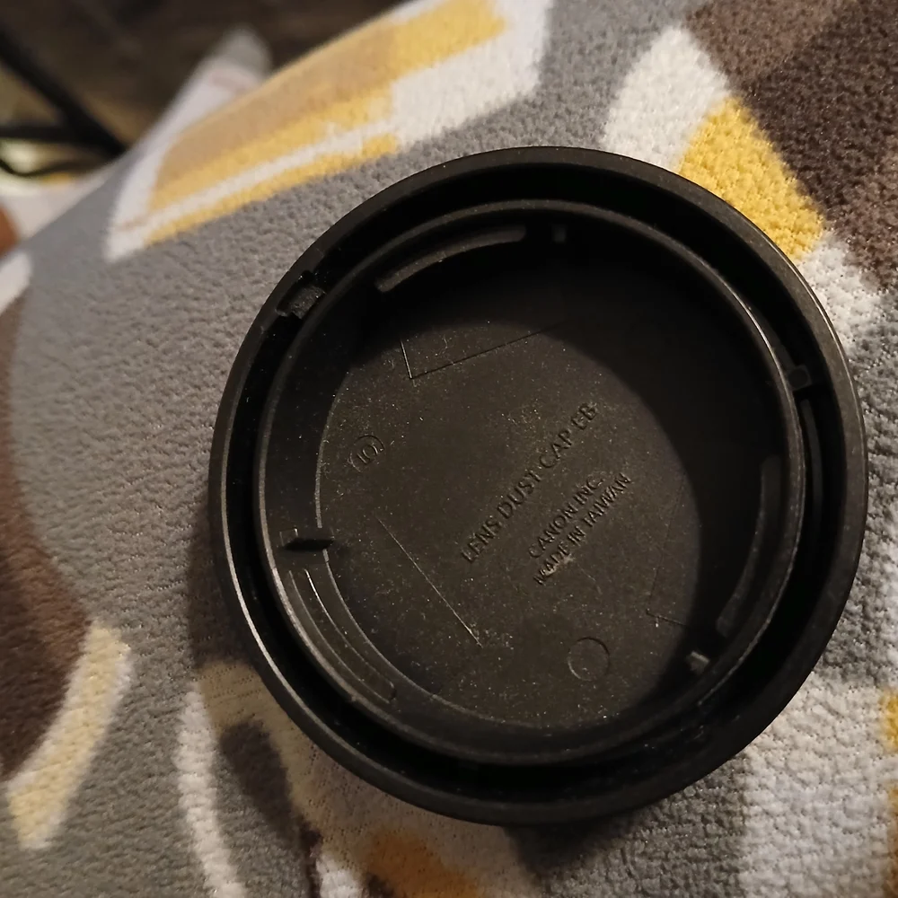 Canon Black Lens Cap